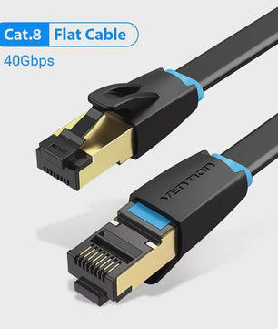 Vention Cat8 Ethernet Kabel SFTP 40Gbps 2000MHz - Razendsnel Internet & Gaming