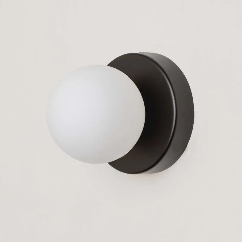 Moderne Macaron LED Wandlamp - Mini Glazen Sconce voor Slaapkamer, Hal & Balkon
