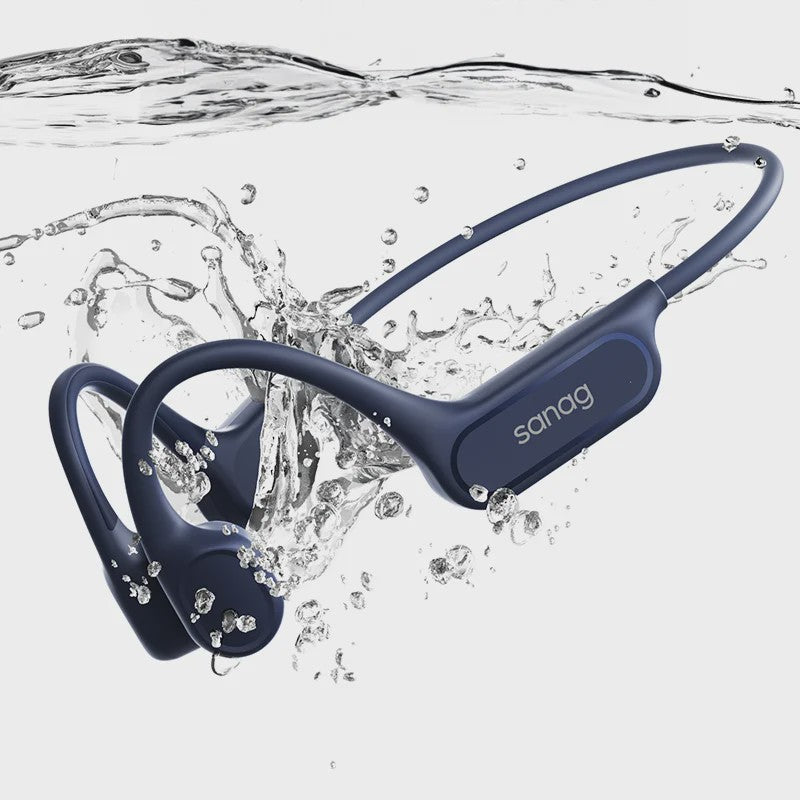 Sanag B33S Bone Conduction Oordopjes - IPX8 Waterdicht & 32GB MP3 Speler