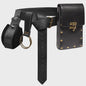 Middeleeuwse Cosplay Lederen Riem met Tas en Decoratieve Sleutels - Renaissance & Halloween Accessoire
