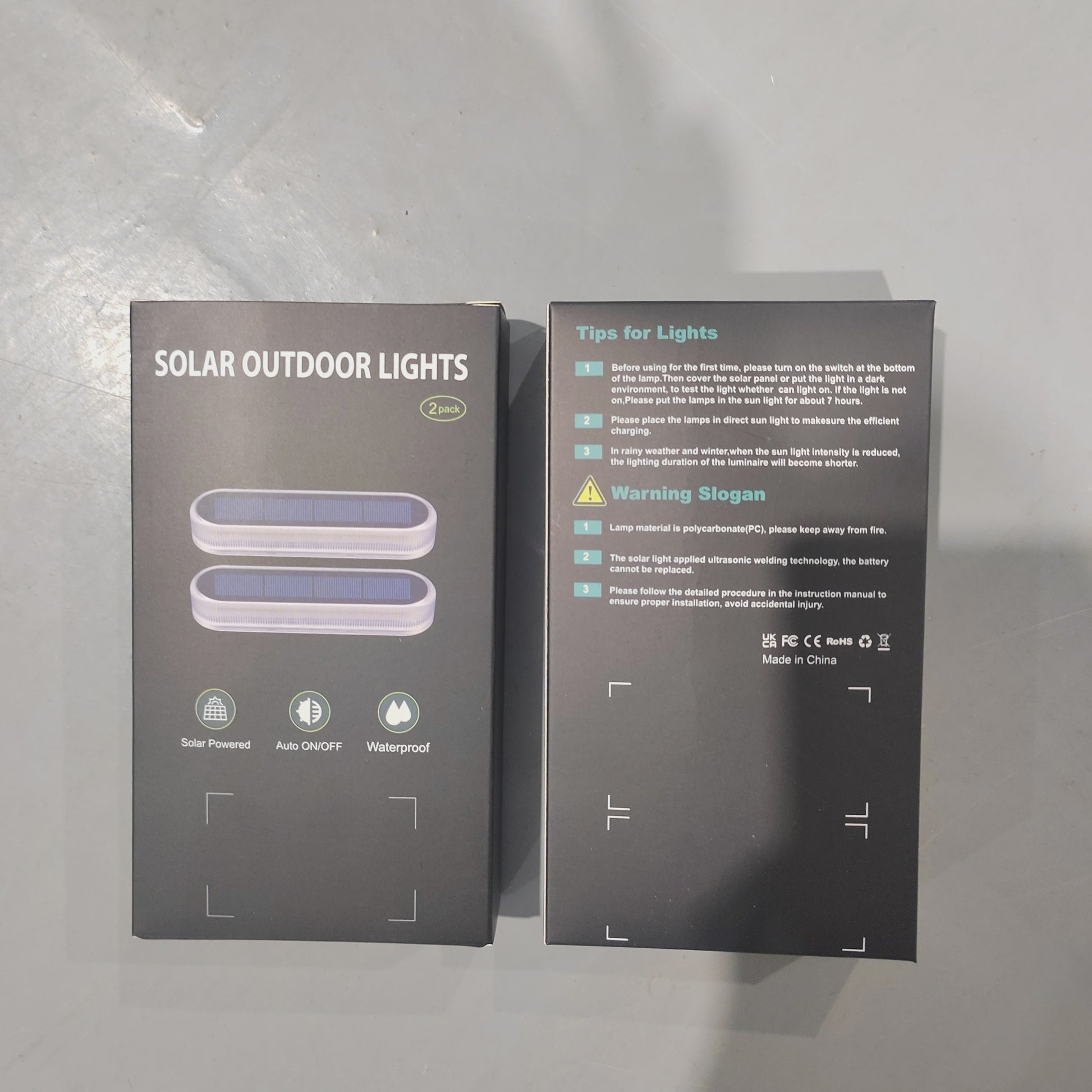 Zonne-energie LED Tuinverlichting IP68 Waterdicht - Drukbestendig & Automatisch