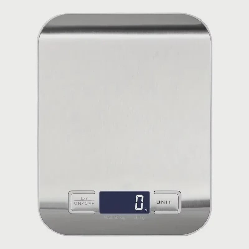 Precisie Keukenweegschaal Digitaal - 10kg/1g - Roestvrij Staal - Bakken & Koken