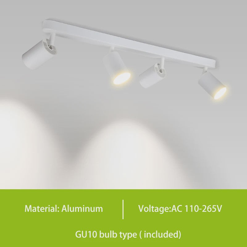 Verstelbare GU10 LED Spot Plafondlamp - Keuze uit 2, 3 of 4 Spots