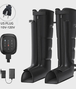 Luxe Luchtcompressie Beenmassager met Shiatsu Kneading - Ontspanning voor Voeten, Enkels & kuiten
