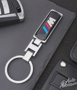 Stoere BMW M Skull Sleutelhanger - Metaal & Stijlvolle Decoratie