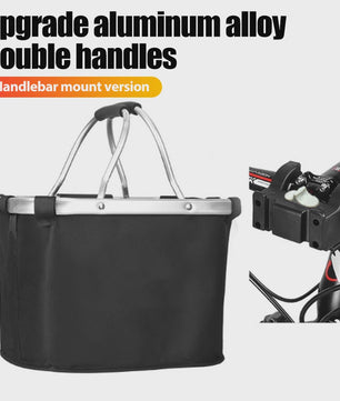 NEWBOLER Afneembare Fietsmand - Waterdicht Stuurmand & Hondenmand voor Bikepacking