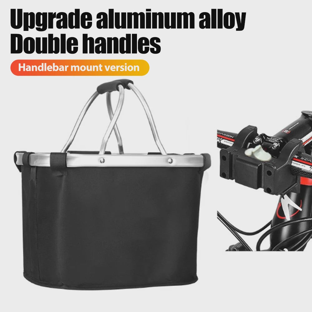 NEWBOLER Afneembare Fietsmand - Waterdicht Stuurmand & Hondenmand voor Bikepacking