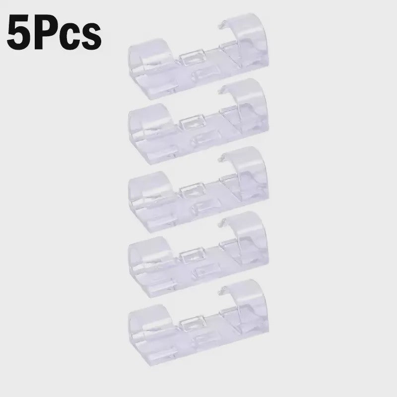 Zelfklevende Kabel Clips Organizer - Set van 20 Stuks voor Thuis, Kantoor & Auto