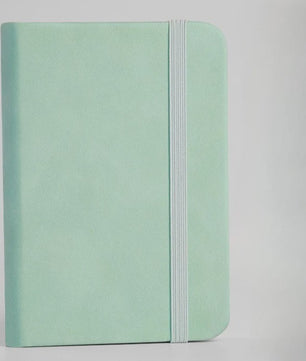 Compact A7 Notitieboekje met PU Cover - Mini Memo Pad voor Onderweg