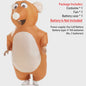 Opblaasbaar Muis Kostuum voor Volwassenen - Grappig Feest & Halloween Outfit