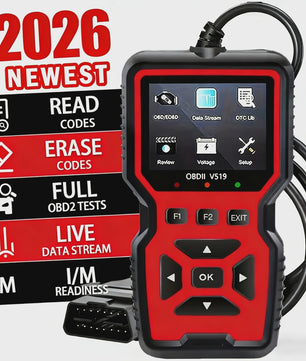V519 Professionele OBD2 Scanner: Auto Diagnose Tool met Real-time Data & Foutcode Lezen/Wissen