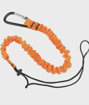 Veiligheidskabel met Karabijnhaak - Telescopisch & Anti-Val Lanyard voor Werk en Sport