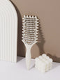 Ventilerende Stylingborstel met Massage-effect - Comfortabele Grip voor Natuurlijk Haar & Pruiken