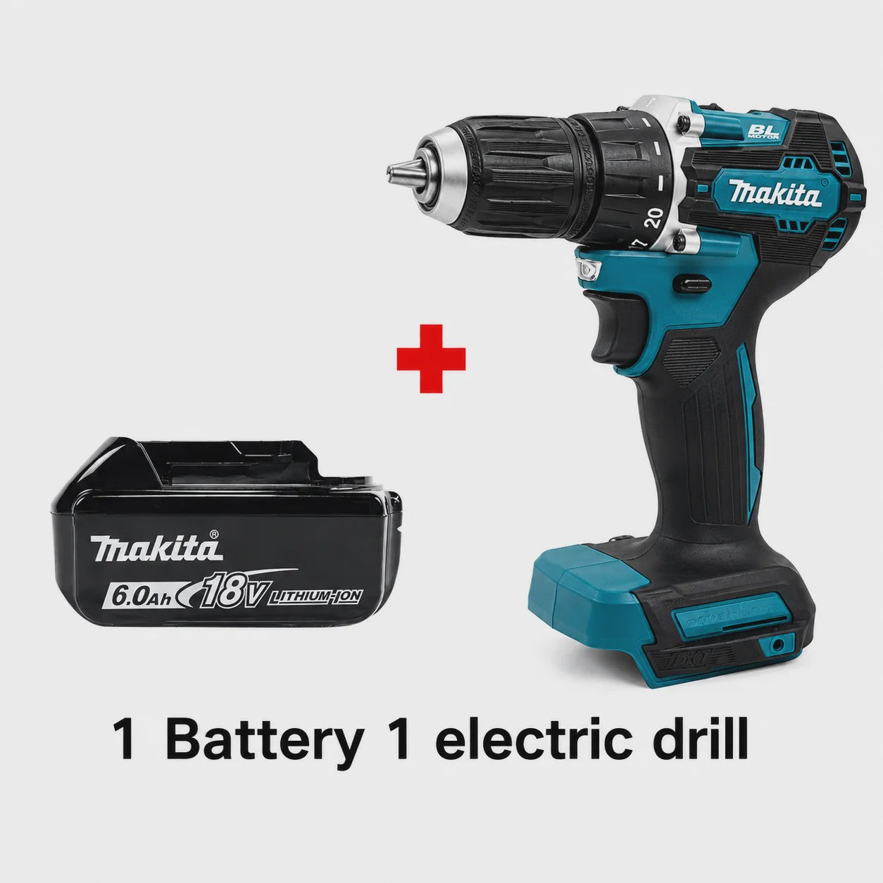 Makita DDF487 18V Brushless Accu Klopboormachine - Krachtige 13mm Boor & Schroefmachine met Hoge Koppel