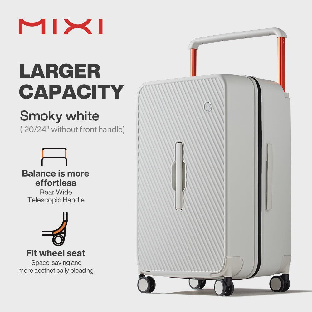 Mixi 26-inch Hardside Trolley Koffer - Ruim, Lichtgewicht en Duurzaam Reisbagage