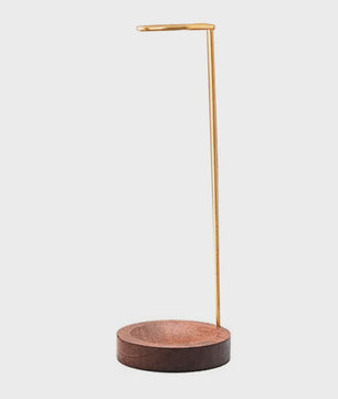 Stijlvolle Houten Wierookhouder met Anti-As Ontwerp