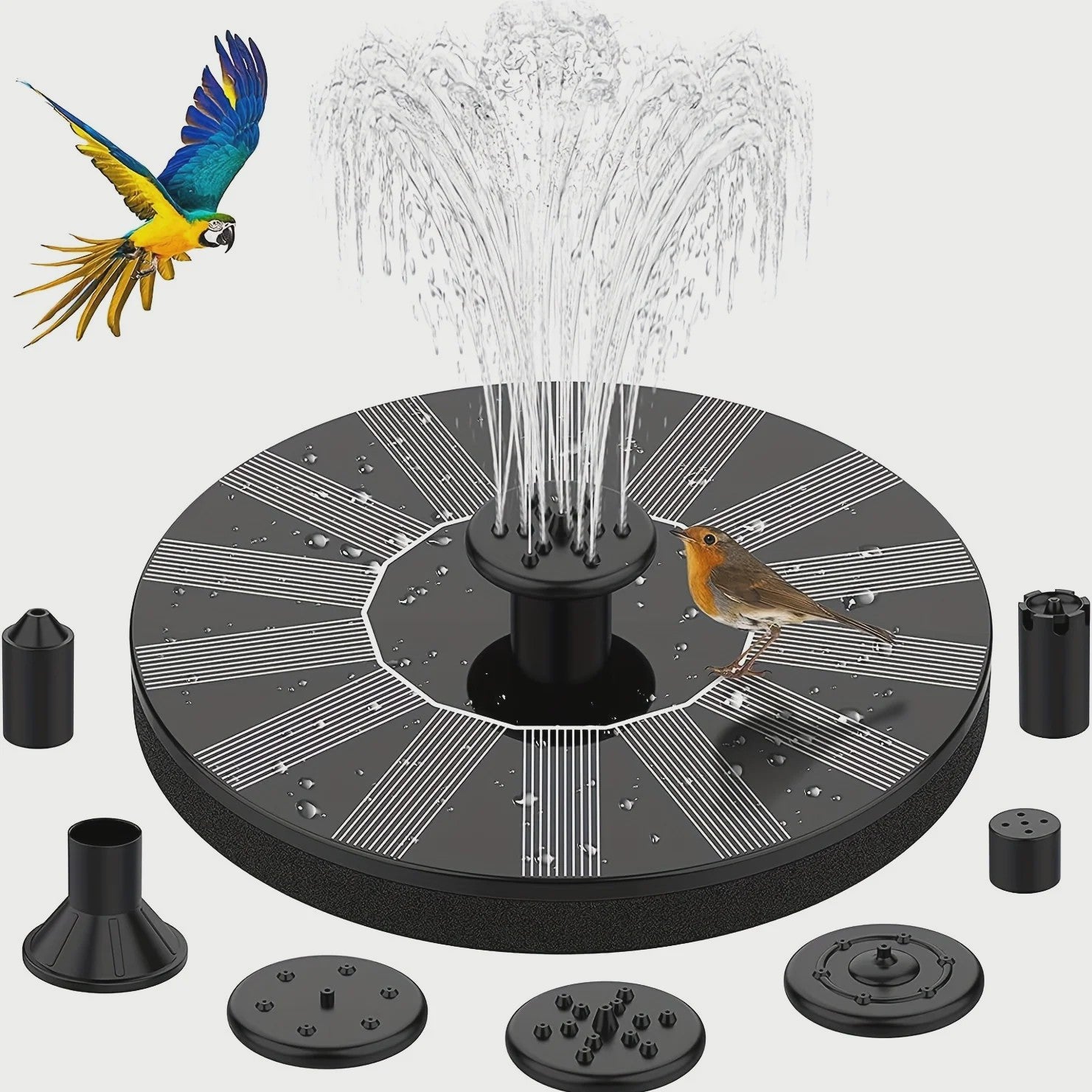 Vogelbad met Fontein & Ketting - Hangend Vogelbad voor Tuin & Patio