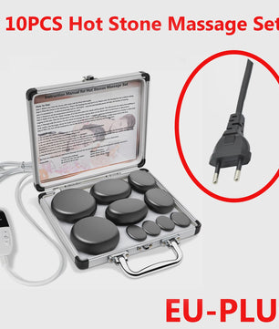 Hot Stone Massage Set met Verwarmer en Temperatuurregeling - Professionele Spa Tool