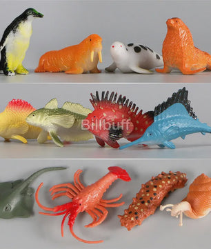 Educatieve Speelgoed Dierenfiguren Set - Insecten, Boerderijdieren, Wilde Dieren en Meer