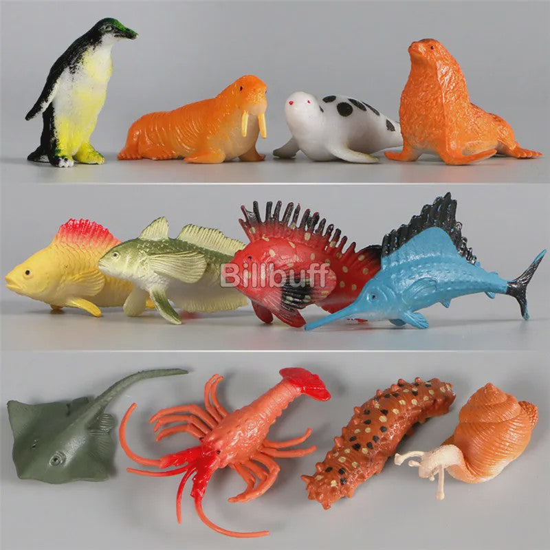 Educatieve Speelgoed Dierenfiguren Set - Insecten, Boerderijdieren, Wilde Dieren en Meer