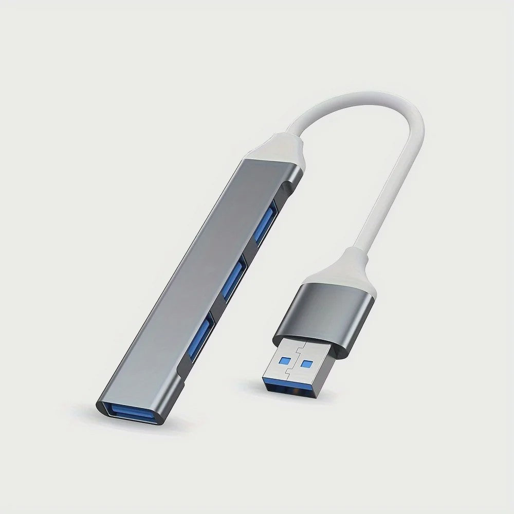 USB-C Hub 4-Poorts Multi-Splitter met OTG Functie voor Laptops en Smartphones