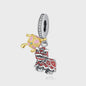 925 Sterling Zilveren Bedel Lucky Cat - Chinees Nieuwjaar & Japanse Stijl Hanger voor Dames Armbanden & Kettingen