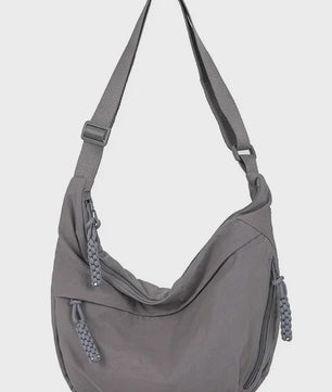 Trendy Dames Schoudertas van Zacht Materiaal - Casual Hobo Crossbody Tas