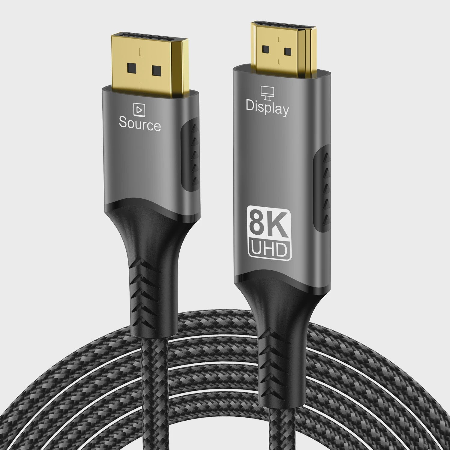 8K DisplayPort naar HDMI Kabel - 8K@60Hz, 4K@120Hz - DP naar HDMI Adapter