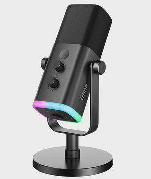 FIFINE AM8 Dynamische USB/XLR Microfoon met Touch Mute & RGB
