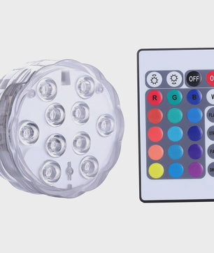 Waterdichte LED Verlichting met Afstandsbediening - Sfeer voor Onderwater & Decoratie