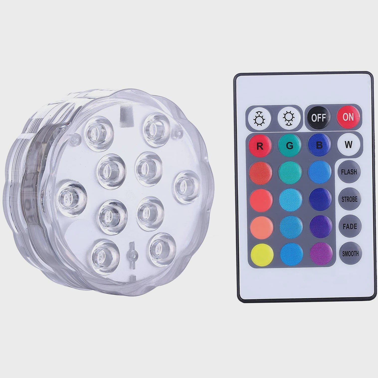 Waterdichte LED Verlichting met Afstandsbediening - Sfeer voor Onderwater & Decoratie