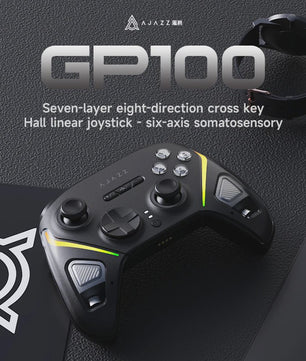 Ajazz GP100 Draadloze Game Controller - PC, PS3, Switch, iOS & Android