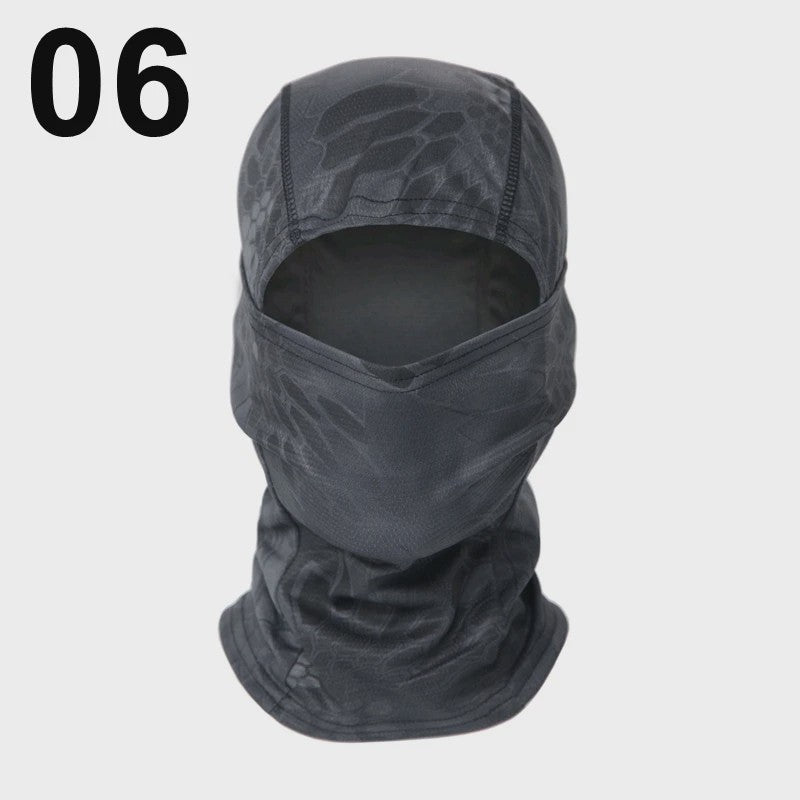 Multicam Camouflage Balaclava - Volledig Gezicht Hoofddeken voor Skiën, Fietsen & Outdoor