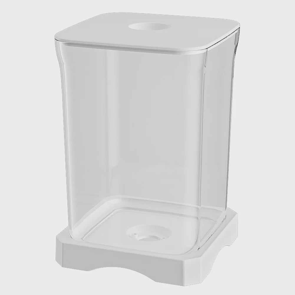 Mini Aquarium Starter Kit voor Betta Vissen & Goudvissen - Compact Desktop Aquarium met Voeropening