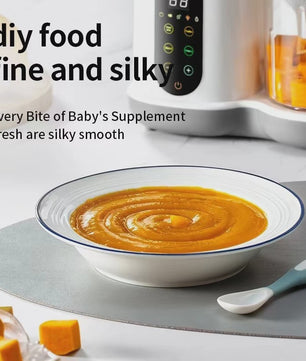 4-in-1 Slimme Babyvoeding Maker: Stoom, Pureer & Mix met Digitaal Display