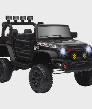 Elektrische Kinderauto 12V met Afstandsbediening, LED Verlichting en Muziek - Vanaf 3 Jaar