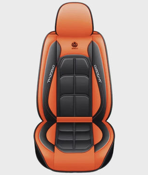 Universele Autostoelhoes - Luxe Lederlook & IJszijde - Volledig Beschermend - Vier Seizoenen