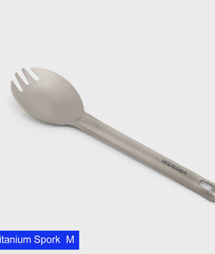 Widesea Titanium Spork - Lichtgewicht Outdoor Bestek voor Kamperen, Hiken en Reizen