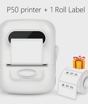 Marklife P50 Protable Thermische Label Printer - Draadloos, Bluetooth, Zelfklevend voor Kantoor & Keuken