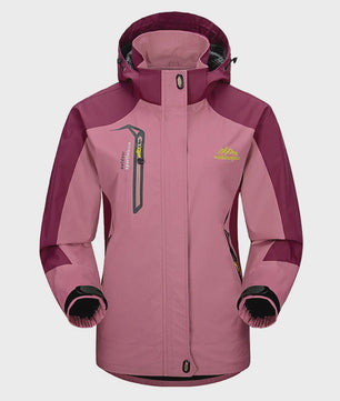 Dames Waterdichte Outdoor Jas - Winddicht & Ademend voor Wandelen, Kamperen & Reizen