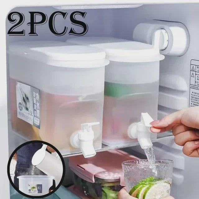 3.5L Waterdispenser met Kraan - Grote Sapcontainer voor Koude Dranken