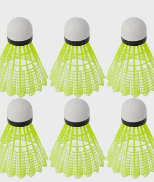 Nylon Badmintonshuttles - Set van 12 - Duurzaam & Stabiel voor Training
