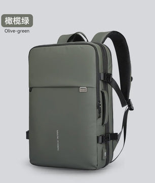 Mark Ryden 17 Inch Laptop Rugzak met USB Opladen - Ruim, Anti-diefstal & Zakelijk