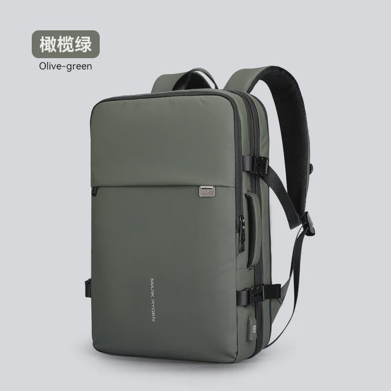 Mark Ryden 17 Inch Laptop Rugzak met USB Opladen - Ruim, Anti-diefstal & Zakelijk