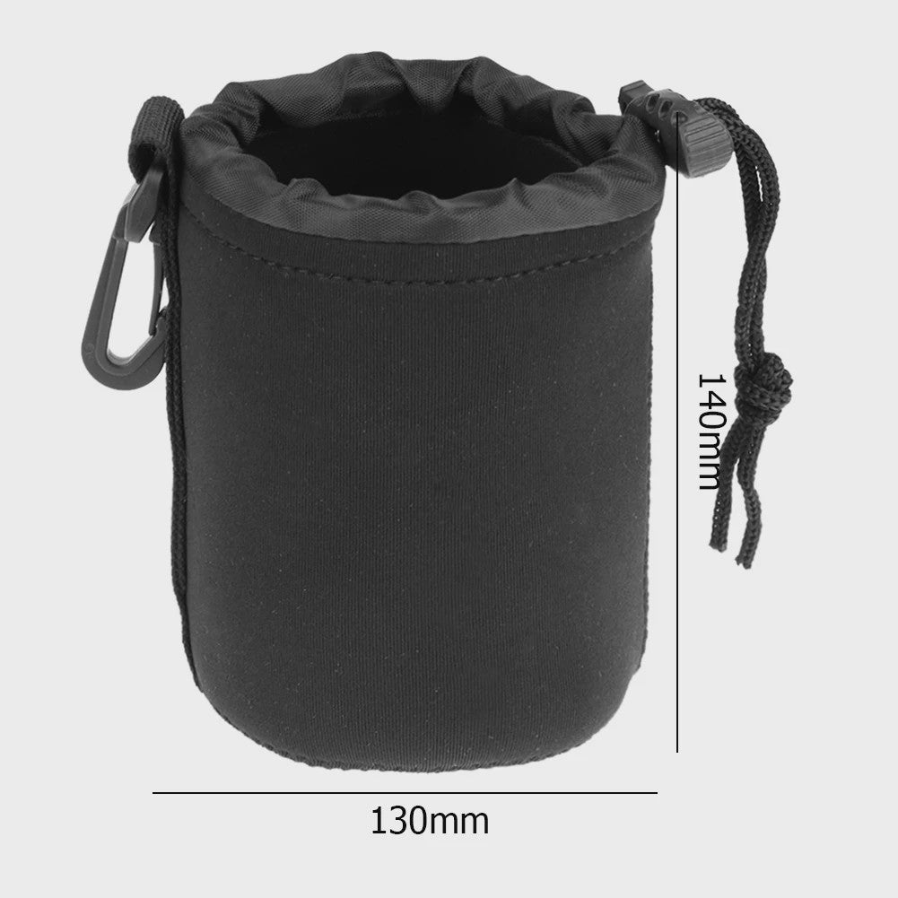Waterdichte Neopreen Cameralens Pouch - Zachte Beschermhoes voor Digitale SLR Camera's