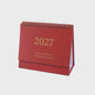 2027 Bureaukalender Maandkalender - Spiraalbinding, Opvouwbaar & Staand - Ideaal voor Planner, Kantoor & Thuis