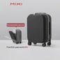 Mixi Aluminium Frame Koffer - Handbagage met Vooropening & 180° Opening