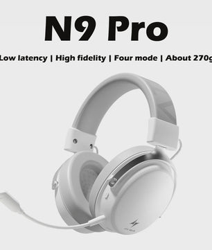 ATK N9 Pro/Ultra Gaming Headset: Draadloze E-sports Koptelefoon met Microfoon, Lage Latentie & Noise Reduction