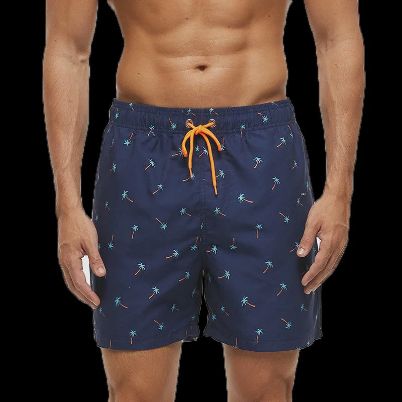 Herenshorts met Zomerse Print - Zwembroek, Strandshort & Sportbroek met Zakken