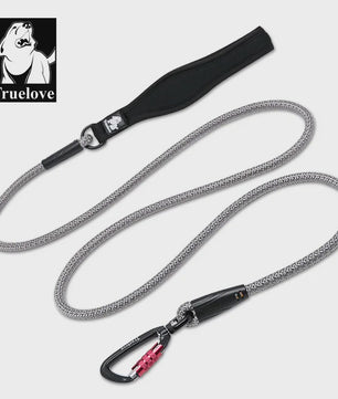 TrueLove Nylon Hondentuig met Reflecterende Haak en Neopreen Handvat